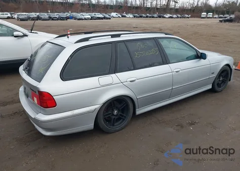 2001 BMW 540Ia Sport z USA, uszkodzony, nr VIN WBADR63471GN91586